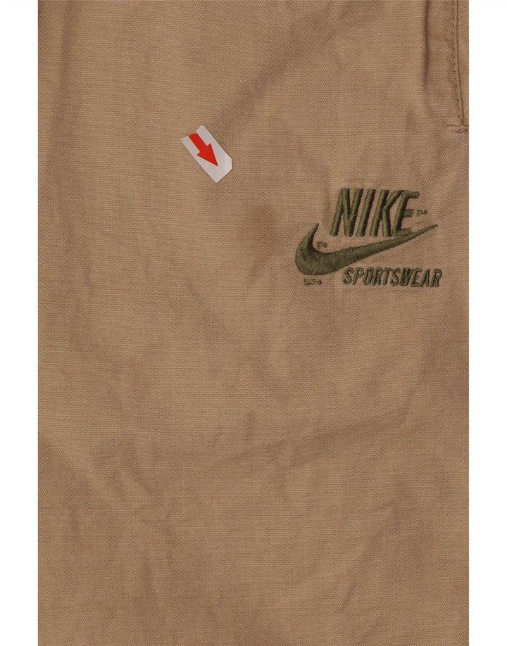 Spodenki męskie Nike Chino, małe W29, beżowe, bawełniane