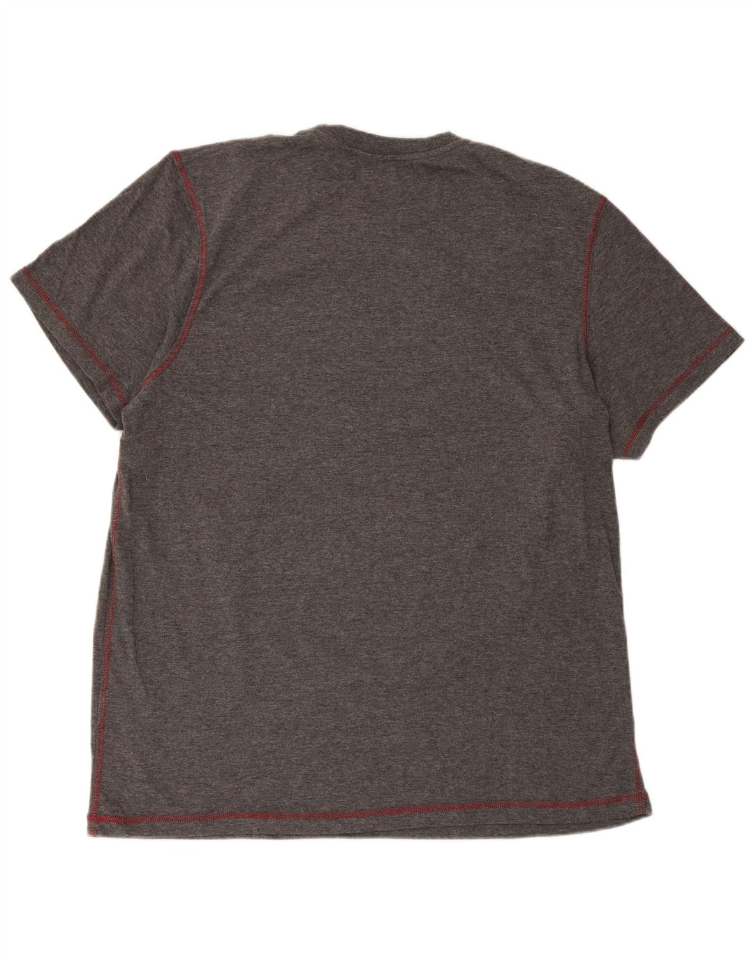 Męski T-shirt z grafiką Wrangler Top XL, szary poliester