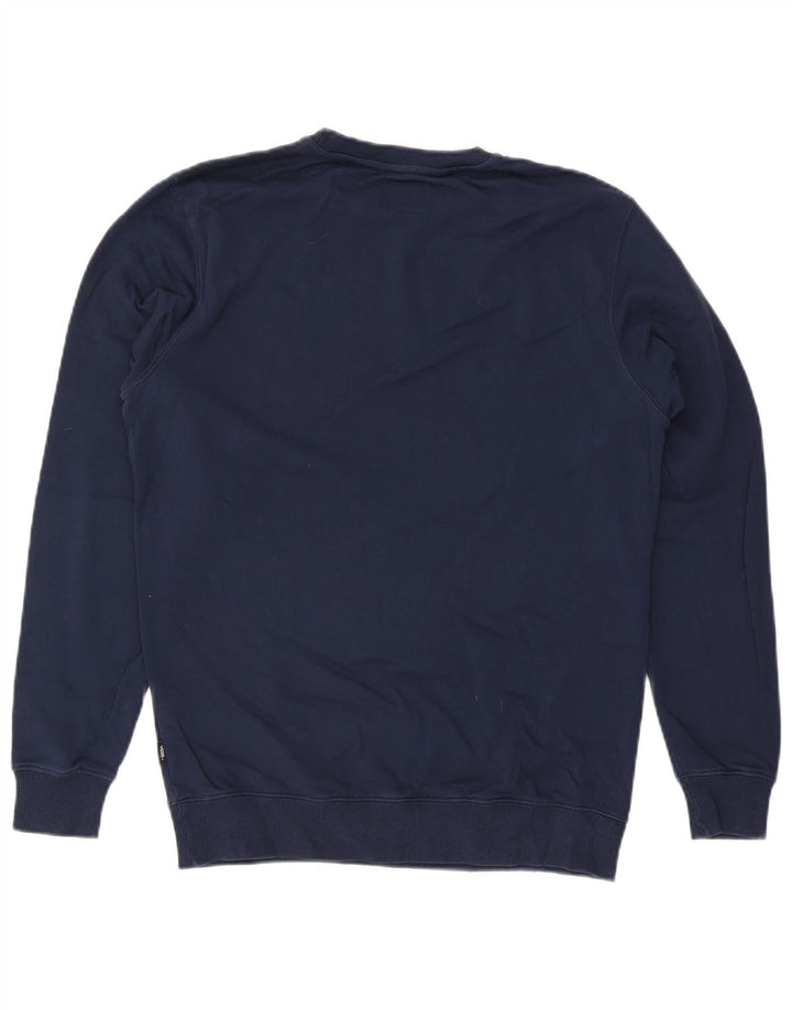 Męski sweter Vans, mały, granatowy, bawełniany