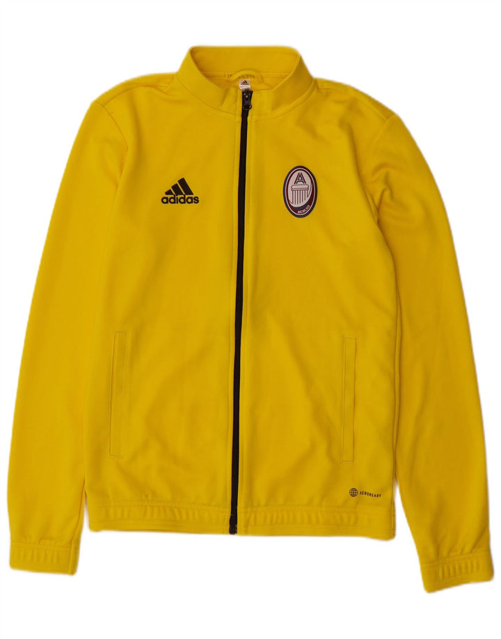 Męska kurtka dresowa ADIDAS Aeroready, mała, żółta, poliester