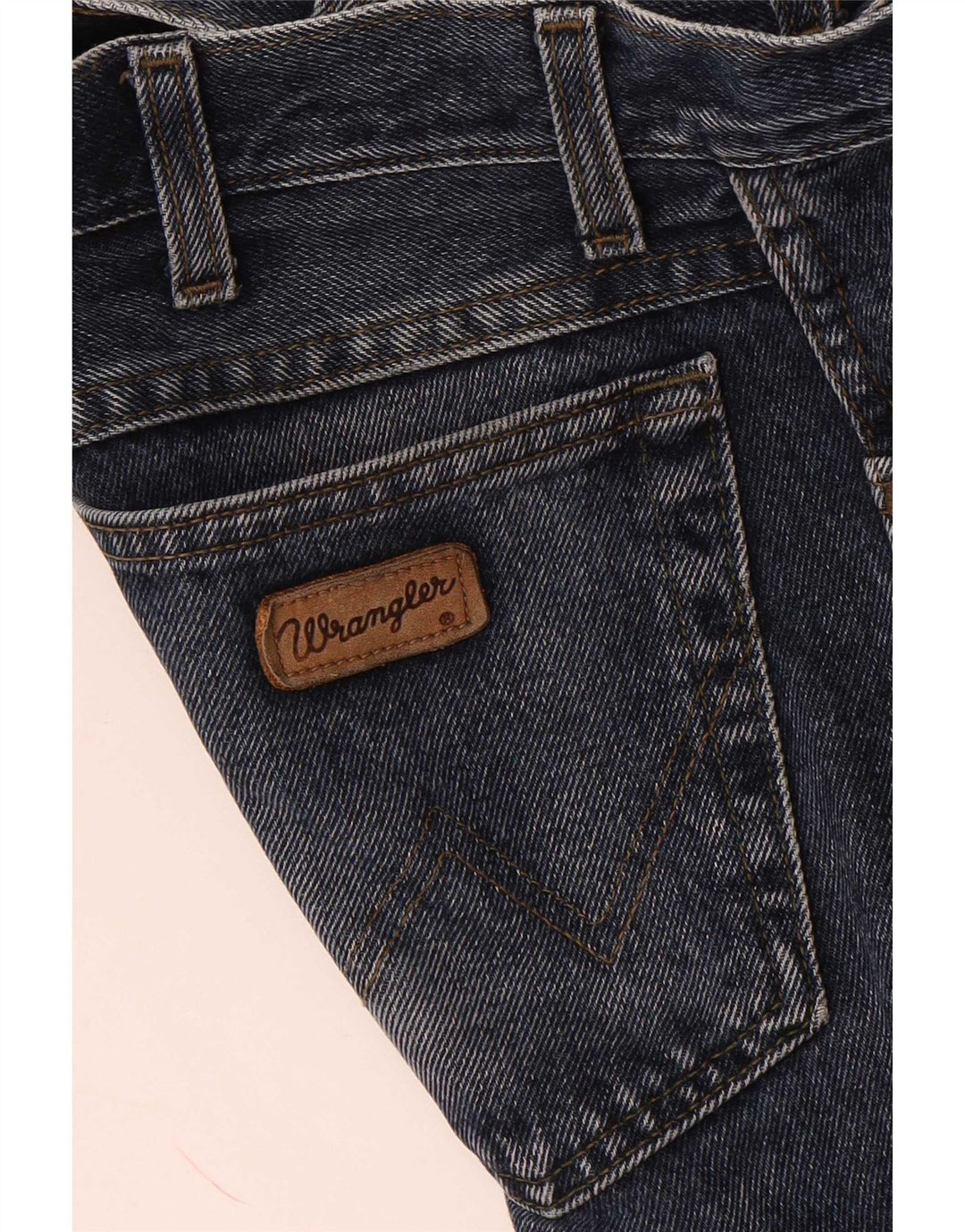Męskie proste dżinsy Wrangler W34 L32 niebieskie