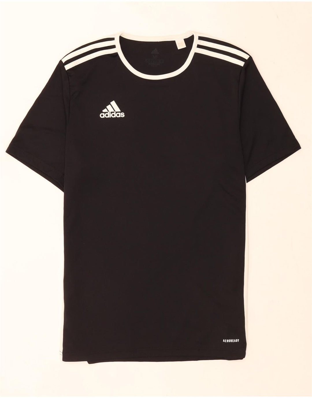 Męska koszulka Adidas Aeroready Top, średni czarny poliester