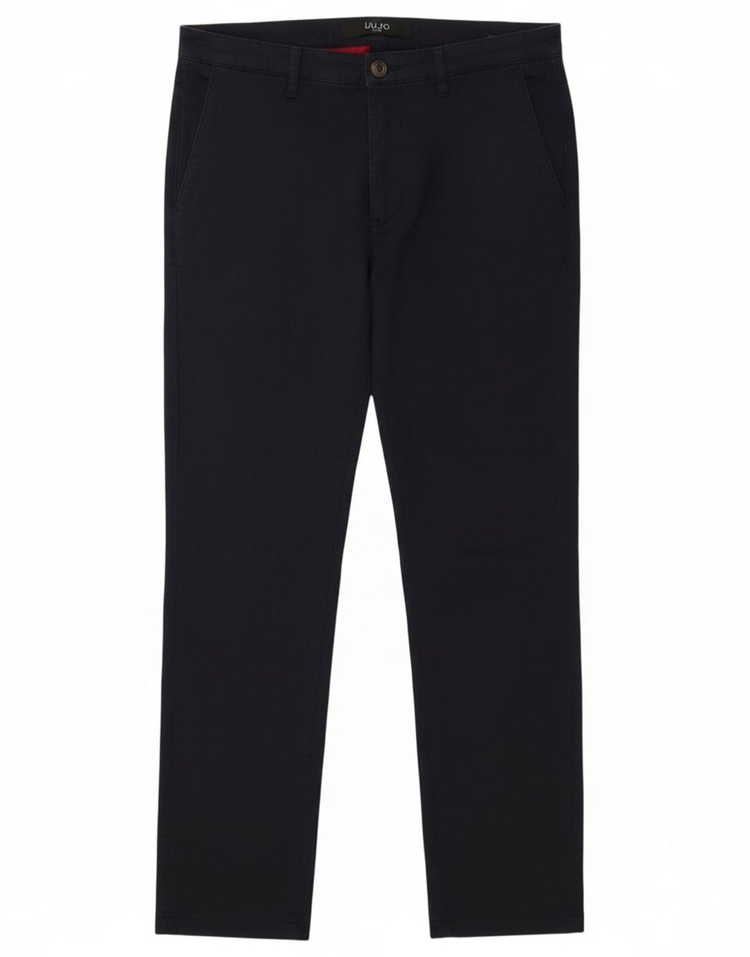 Męskie spodnie chino Liu Jo IT 48 Medium W30 L28 Granatowa bawełna