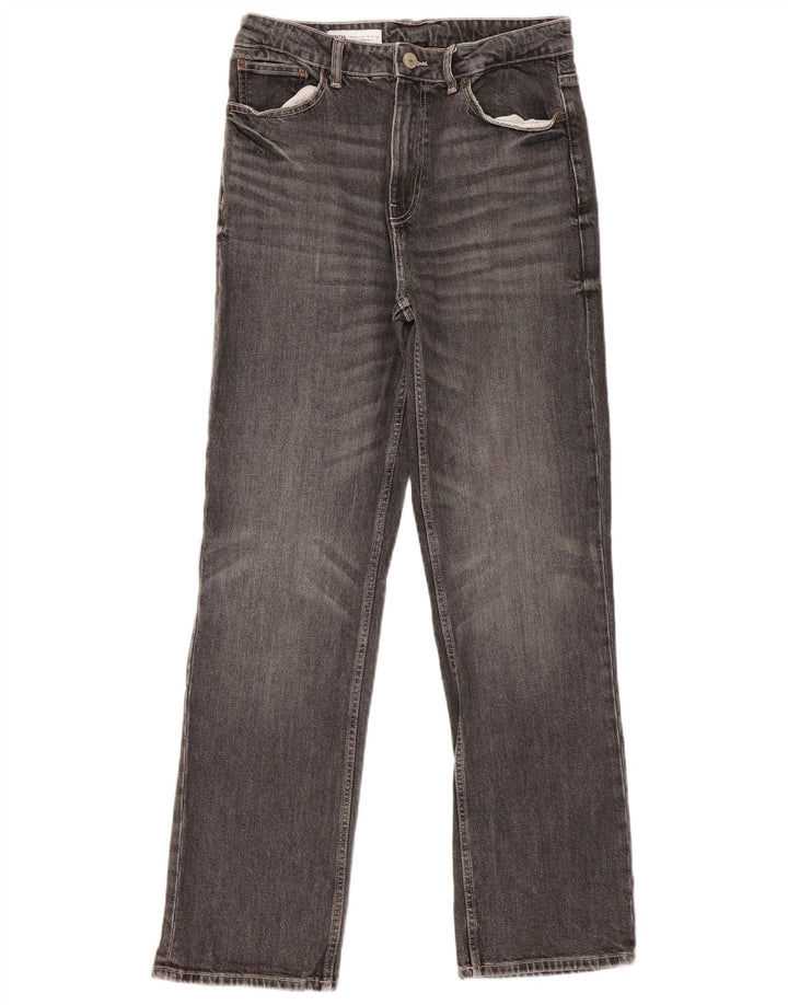 Męskie proste dżinsy Zara EU 40 Medium W30 L32 Szara bawełna