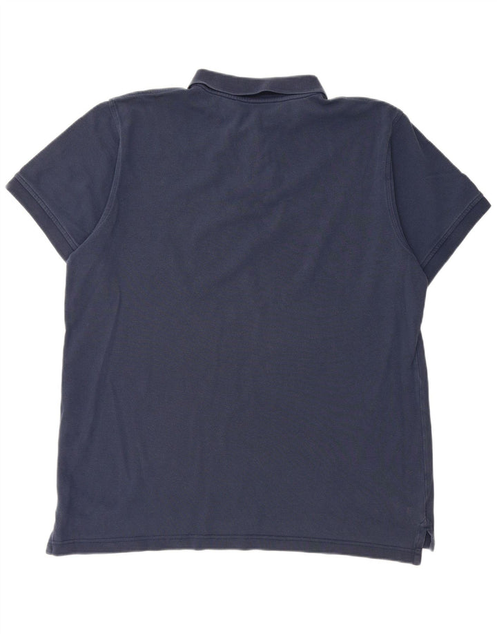 Męska koszulka polo Levi's, duża, granatowa, bawełniana