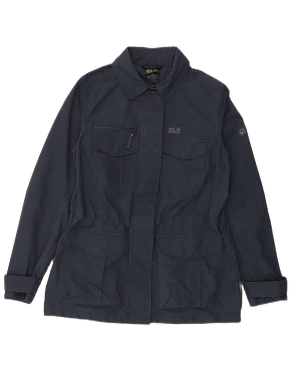 Damska kurtka użytkowa Jack Wolfskin UK 12, średni granatowy poliester