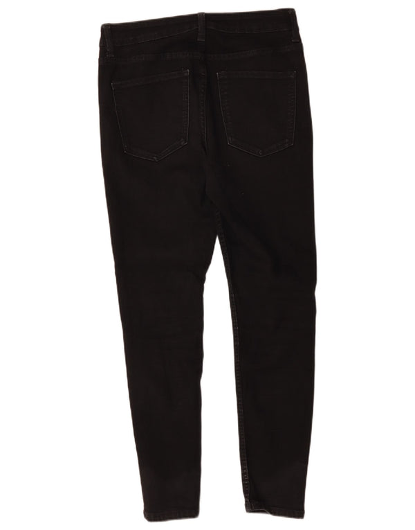 Marks & Spencer Damskie The Ivy Skinny Jeans UK 10 Małe W27 L26 Czarne