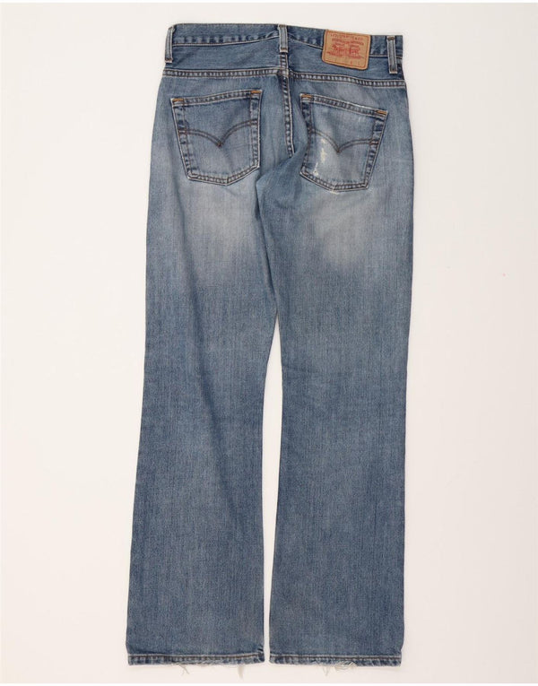 Męskie jeansy Bootcut LEVI'S W31 L32 Niebieskie bawełniane