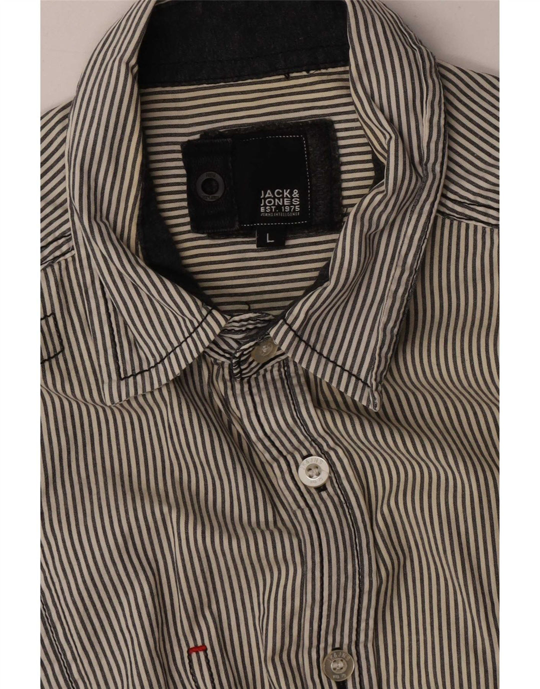 Koszula męska Jack & Jones, duża, granatowa w paski