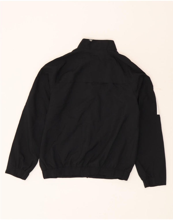 Chłopięca kurtka dresowa Nike Dri Fit 8-9 lat, mała, czarna, z blokami kolorów