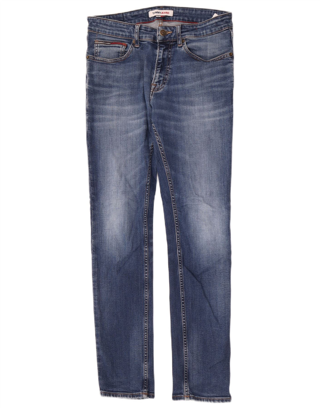 Męskie jeansy slim fit Tommy Hilfiger W31 L32 Niebieskie bawełniane