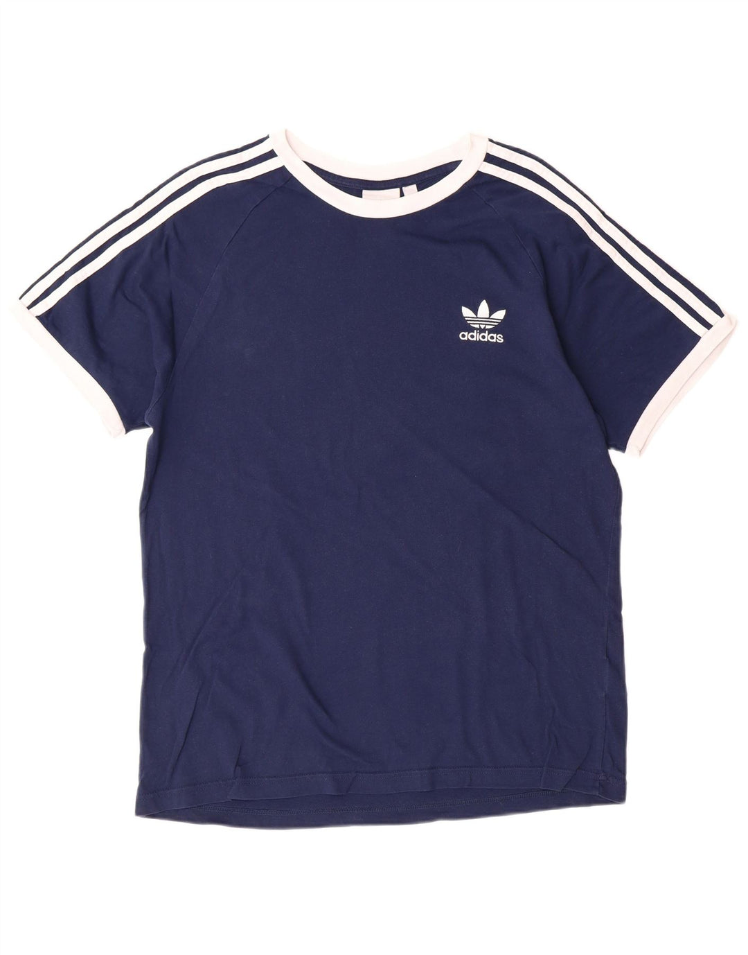 T-shirt męski ADIDAS, duży, granatowy, bawełniany