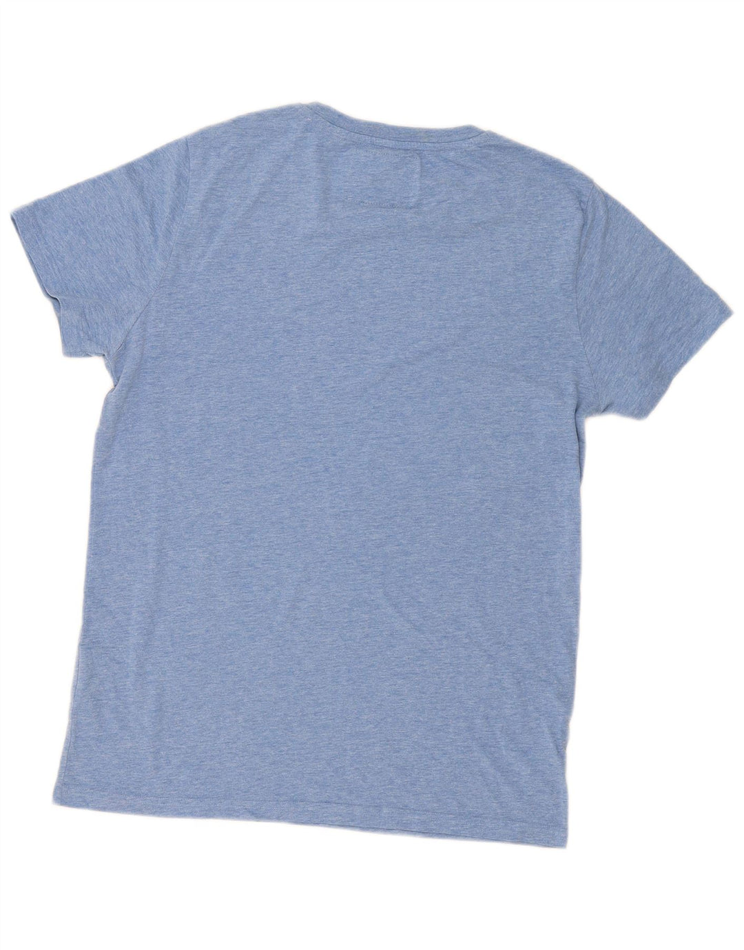 Męski T-shirt Superdry, duży, niebieski, bawełniany w cętki