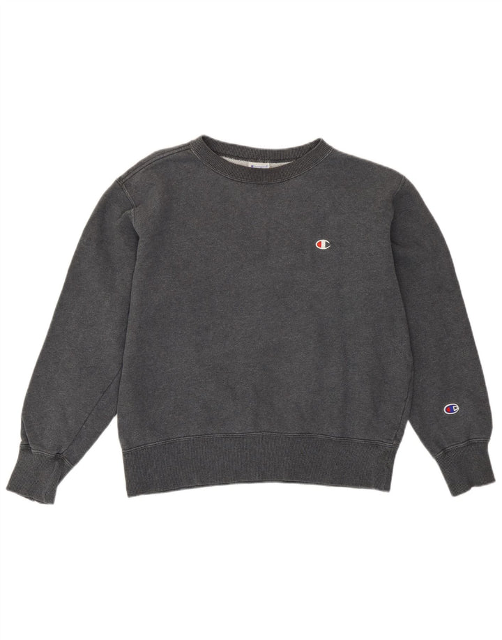 Damski sweter oversize Champion UK 10 Small, szary, bawełniany