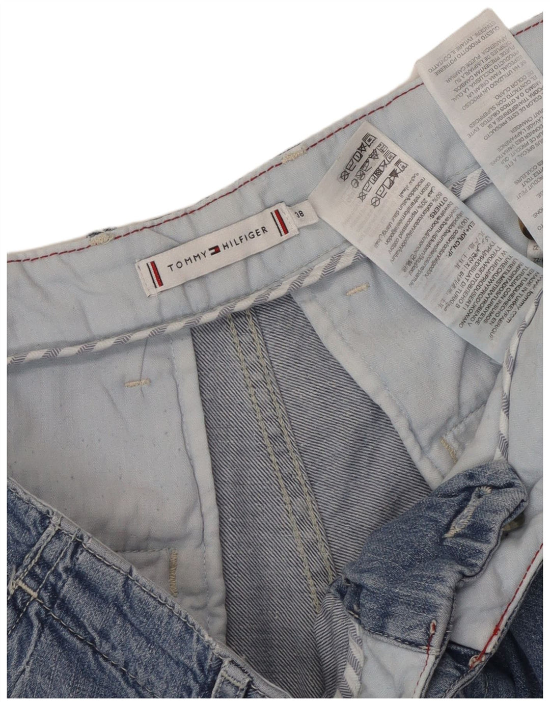 Damskie proste dżinsy TOMMY HILFIGER EU 38 Medium W32 L31 Niebieska bawełna
