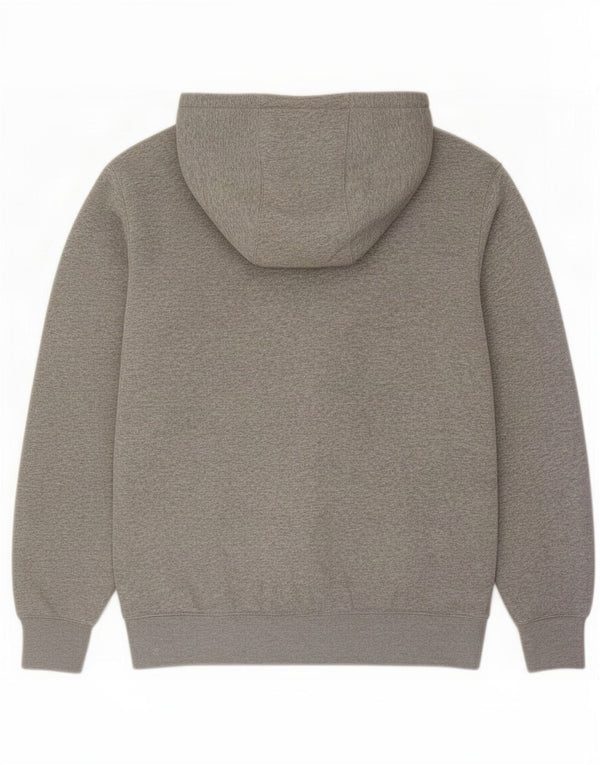 Męski sweter z kapturem Nike, duży, szary, bawełniany w cętki