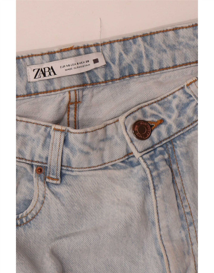 Damskie jeansy zwężane Zara EU 40 Medium W30 L28 Niebieskie