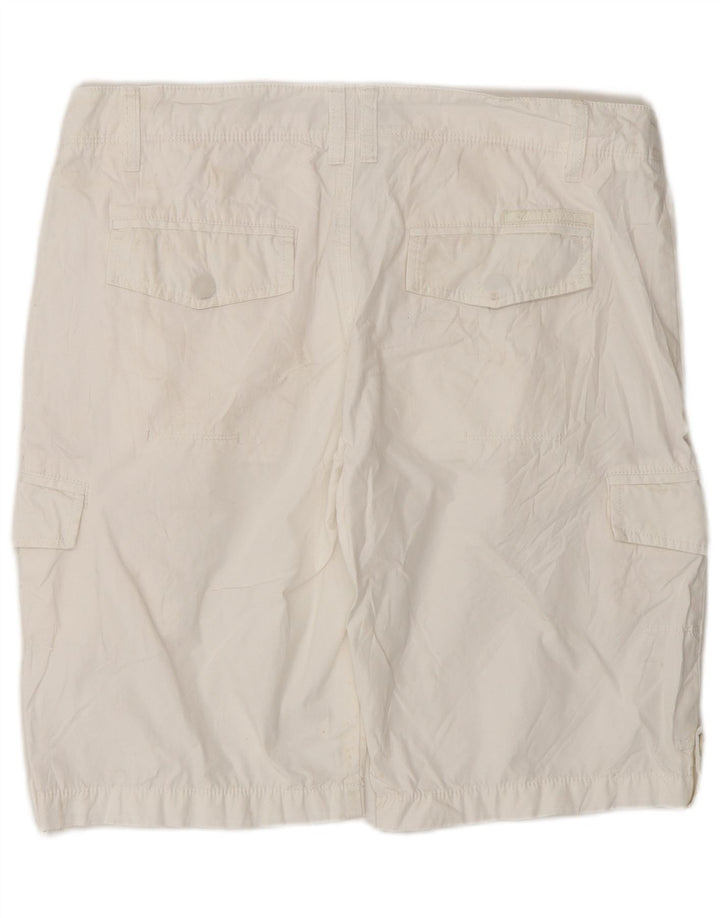 Męskie spodenki cargo Calvin Klein W32, średnia biała bawełna