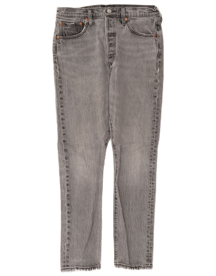 Damskie jeansy Levi's W29 L28 Szara bawełna