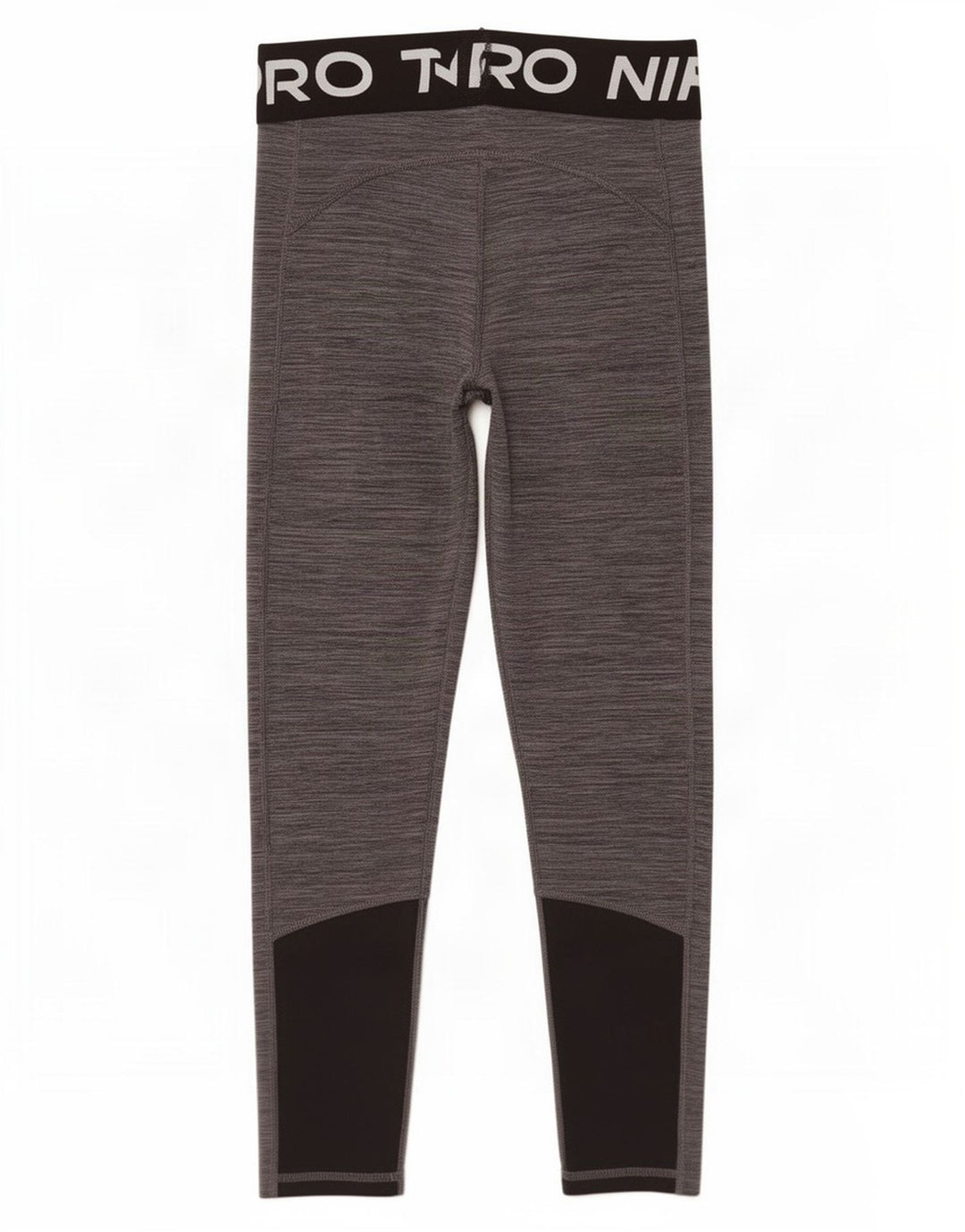 Damskie legginsy Nike Graphic Capri UK 8, małe, szare, z blokami kolorów, poliestrowe