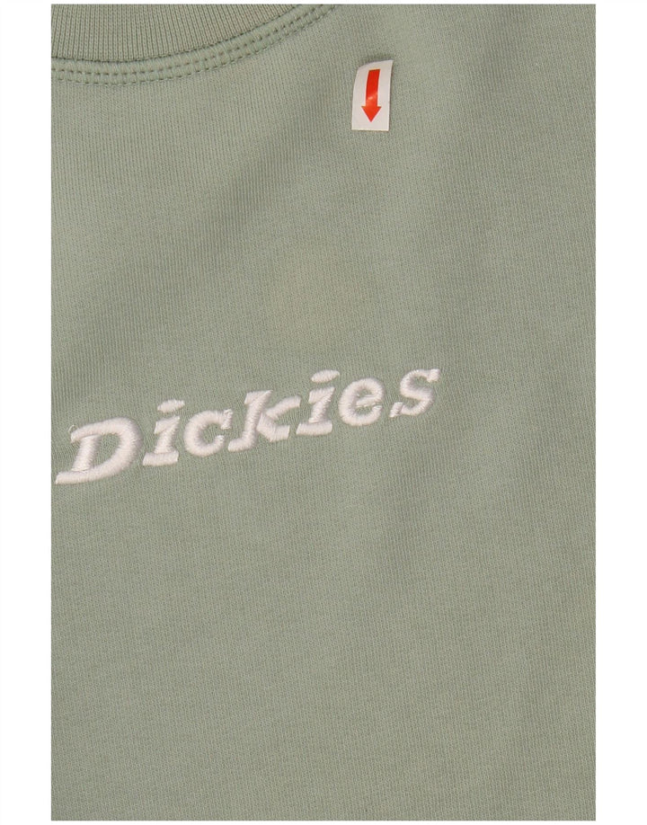 Damski sweter oversize DICKIES z grafiką, UK 14, średni zielony