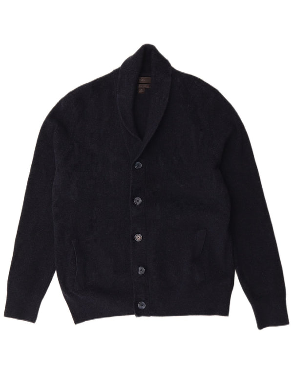 Marks & Spencer Męski sweter rozpinany XL, granatowy, bawełniany