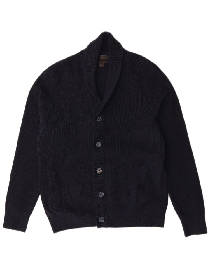 Marks & Spencer Męski sweter rozpinany XL, granatowy, bawełniany
