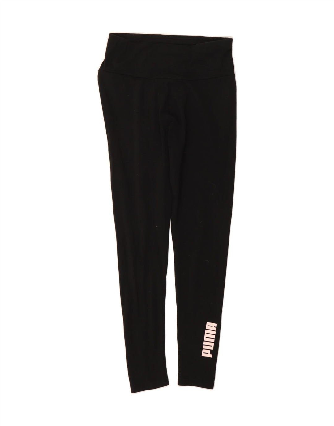 PUMA Womens Graphic Leggings UK 12 Medium  Black Vintage Puma and Second-Hand Puma from Messina Hembry 