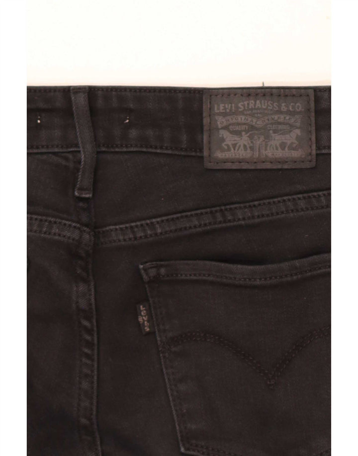 Damskie jeansy Levi's 712 Slim W25 L29 Czarne