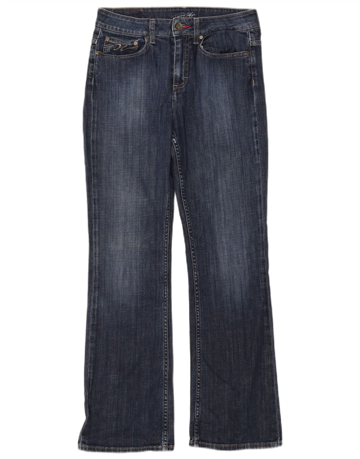 Damskie jeansy Bootcut TOMMY HILFIGER W27 L30 Granatowe, bawełniane