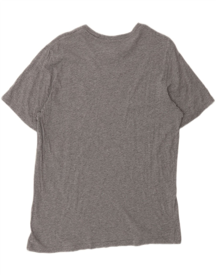 Męski T-shirt z grafiką Levi's, średni szary