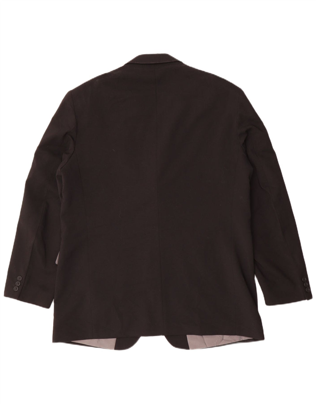 Marks & Spencer Męska marynarka zapinana na 3 guziki, UK 44 XL, czarny poliester