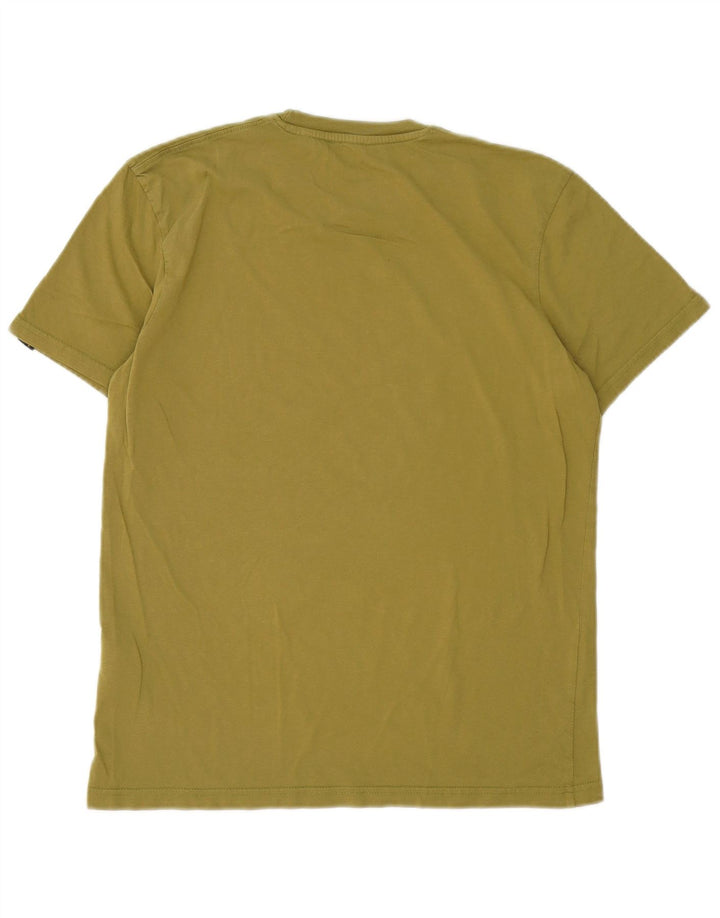 Męska koszulka z grafiką Alpha Industries, średnia, bawełniana khaki