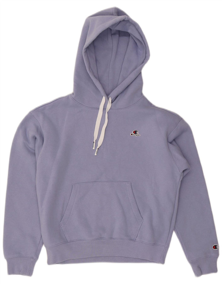 Damski sweter z kapturem CHAMPION UK 14 Średni niebieski, bawełniany