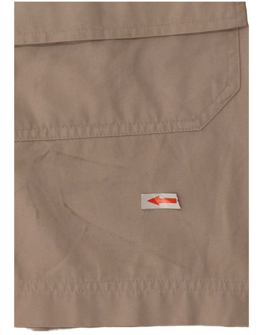 Męskie spodenki cargo w stylu vintage, średnie W32, beżowa bawełna