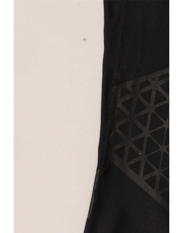 Męskie legginsy Nike Dri Fit XL, czarny, geometryczny poliester