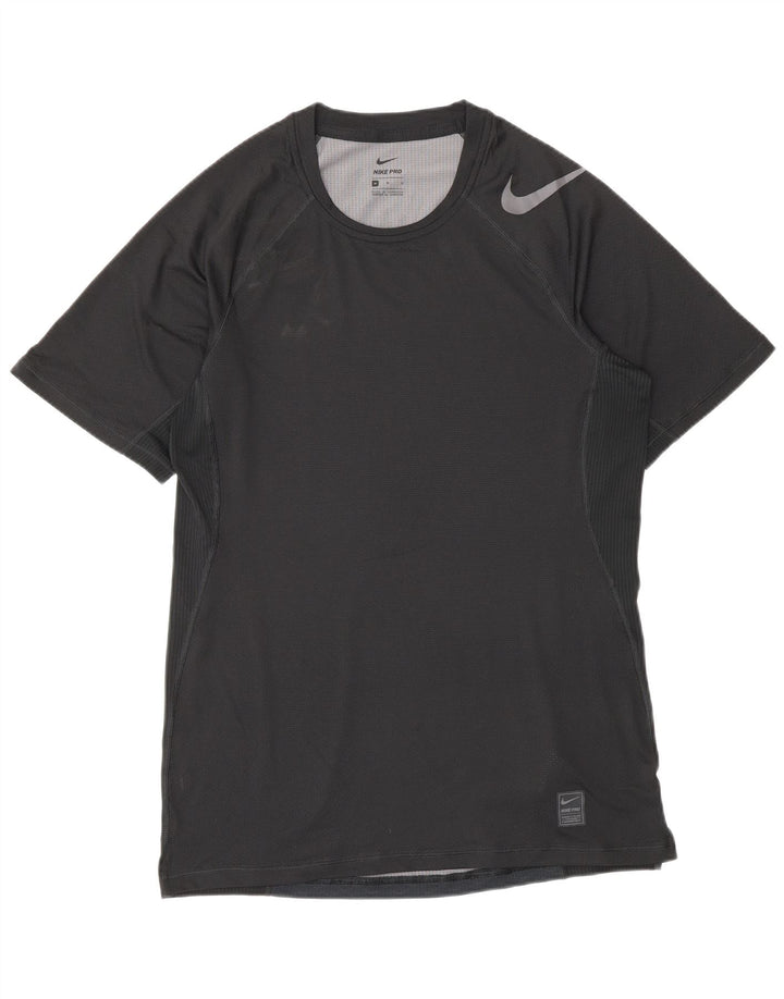 T-shirt męski Nike, średni czarny poliester