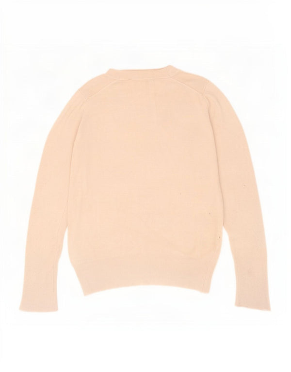 Sweter damski Zara z dekoltem w łódkę UK 10 Small Beige