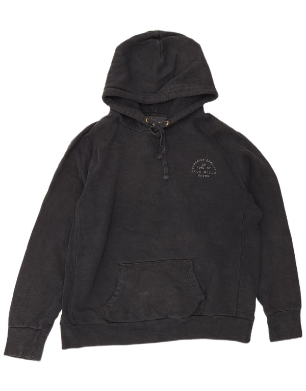 Męski sweter z kapturem Jack Wills XL, czarny, bawełniany