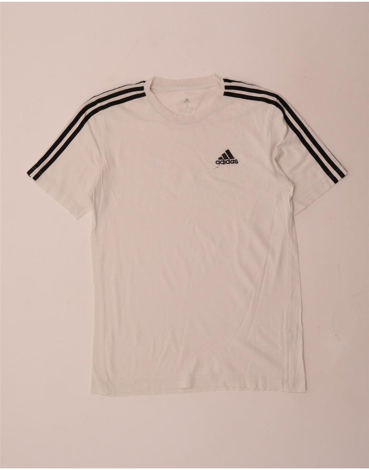 Adidas Męska Koszulka Top Mała Biała