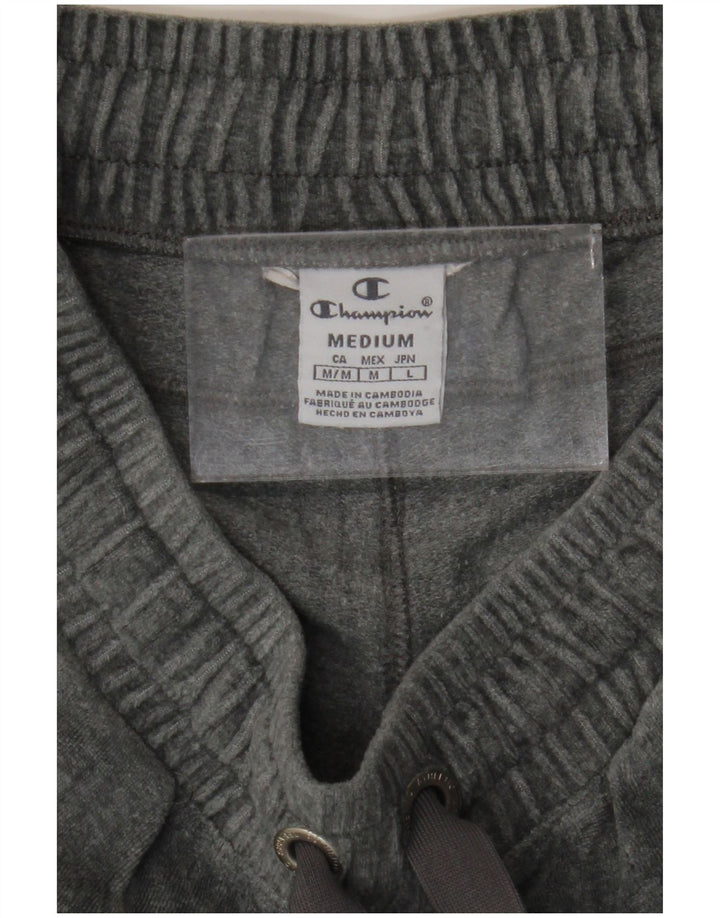 Damskie spodnie dresowe Champion Graphic Velour UK 12 Medium Grey