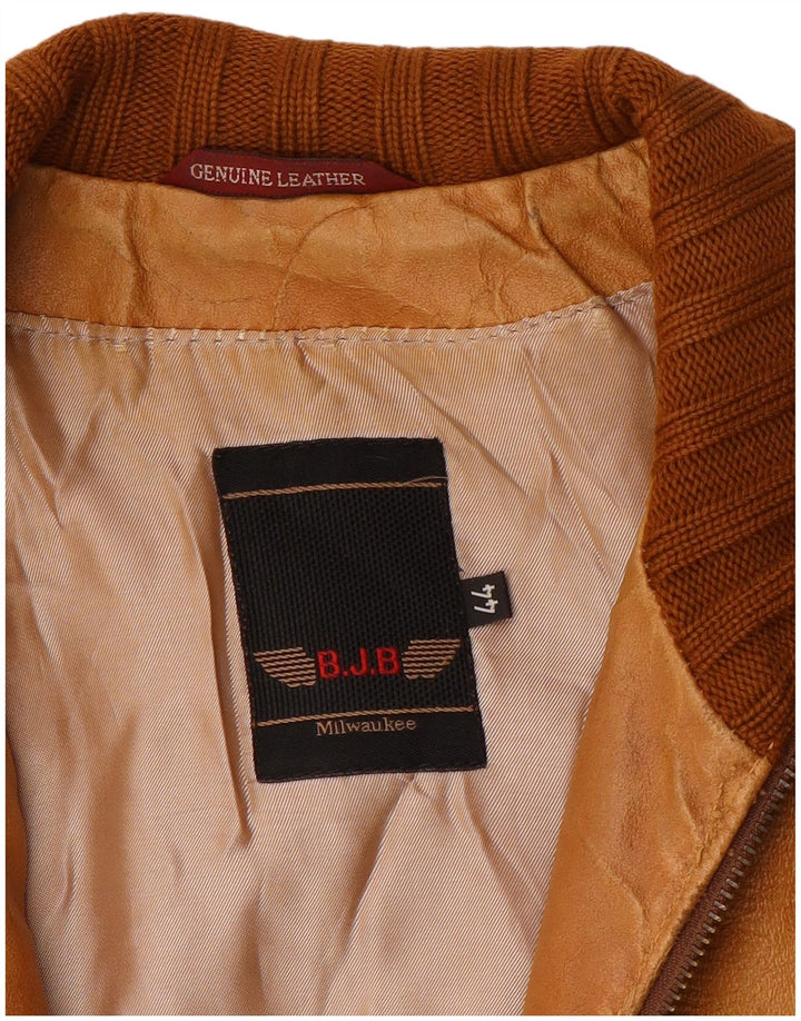 Damska kurtka skórzana Milwaukee IT 44 Średniobrązowa skóra