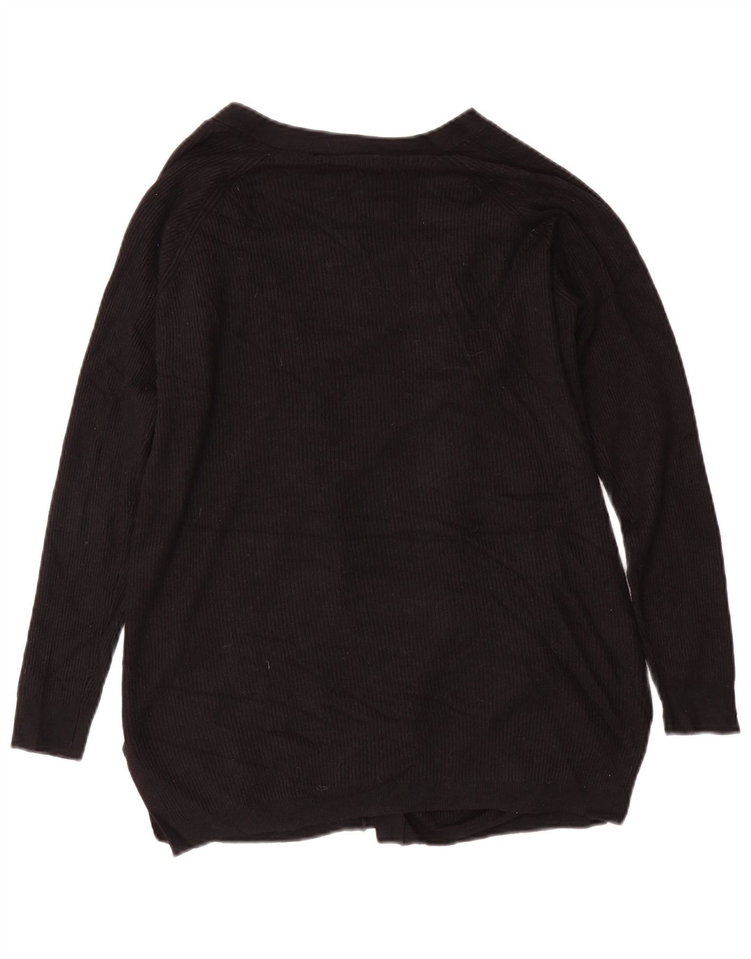 Marks & Spencer Damski sweter rozpinany UK 10 Small, czarna wiskoza