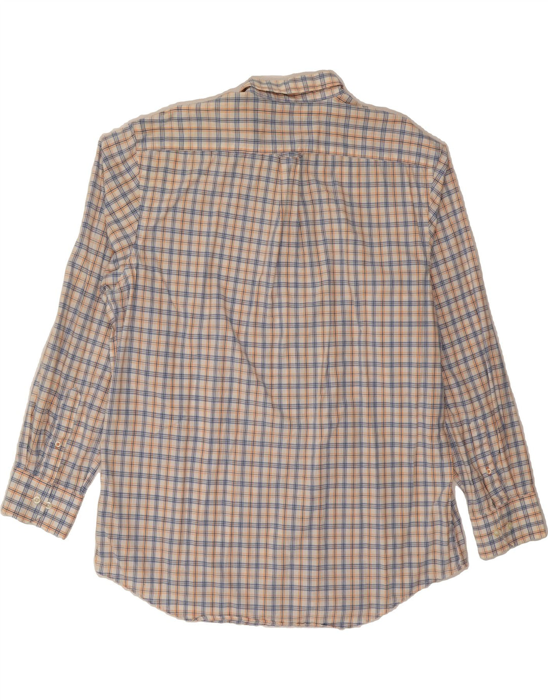 IZOD Mens Shirt XL Blue Check Cotton Vintage Izod and Second-Hand Izod from Messina Hembry 