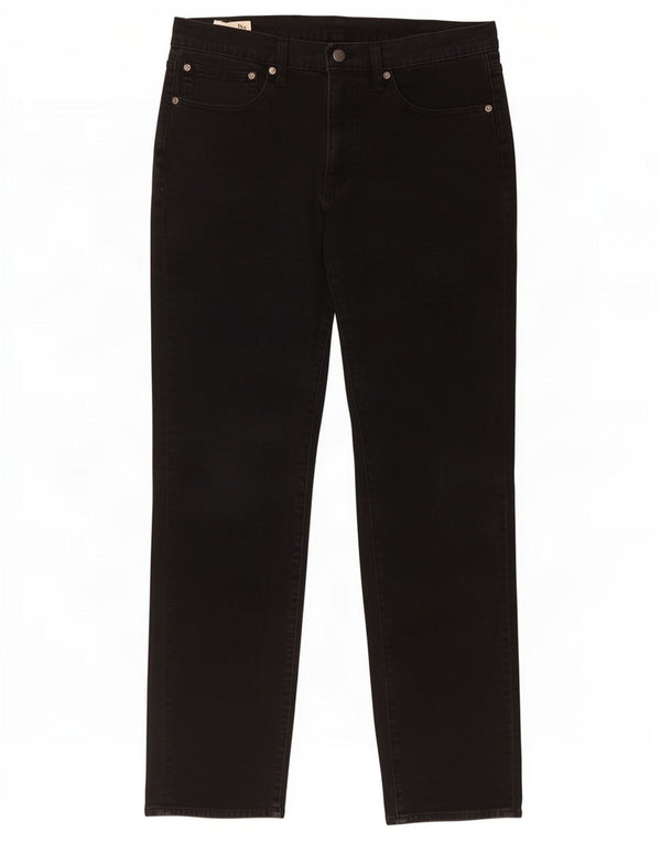 Męskie jeansy Levi's 511 Slim W34 L34 Czarna bawełna