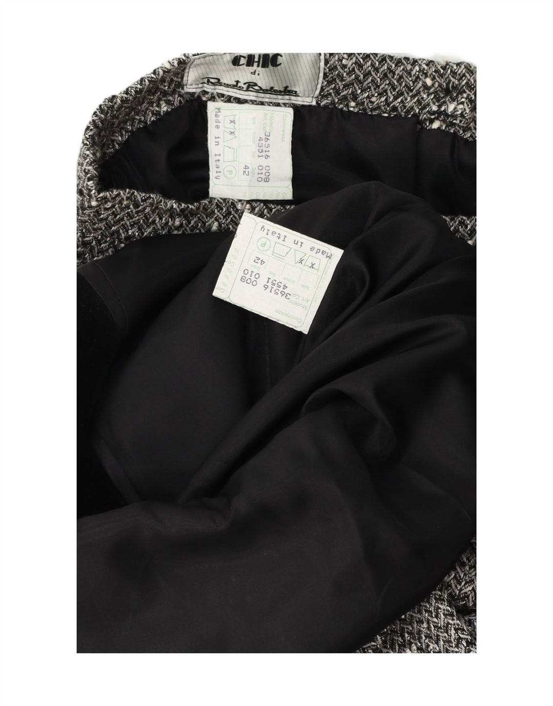 Elegancki damski zestaw spódnic zapinanych na 3 guziki, 2 częściowy IT 42 Medium W28 Szary nakrapiany