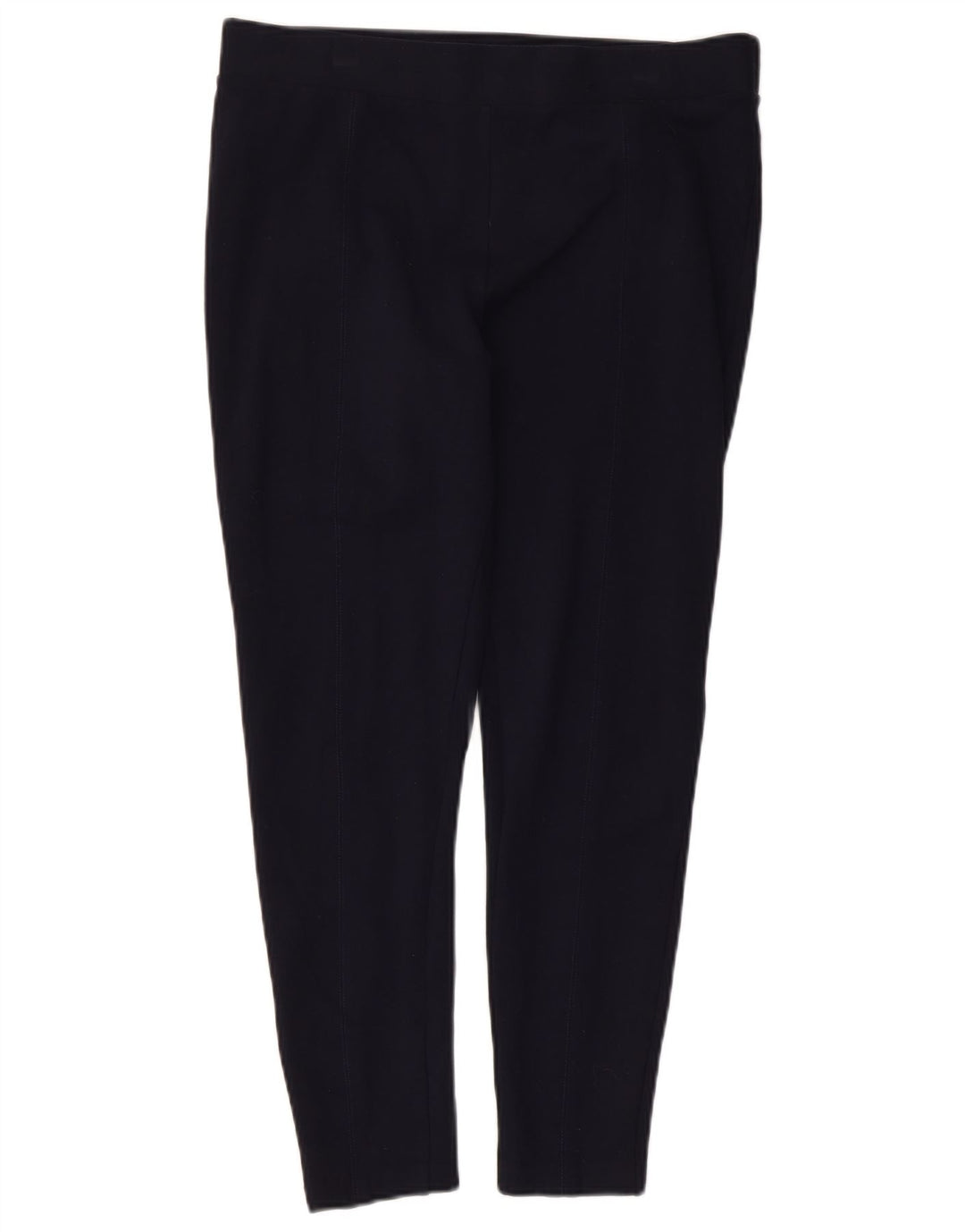 Legginsy damskie Marks & Spencer UK 16, duże, granatowe, wiskozowe