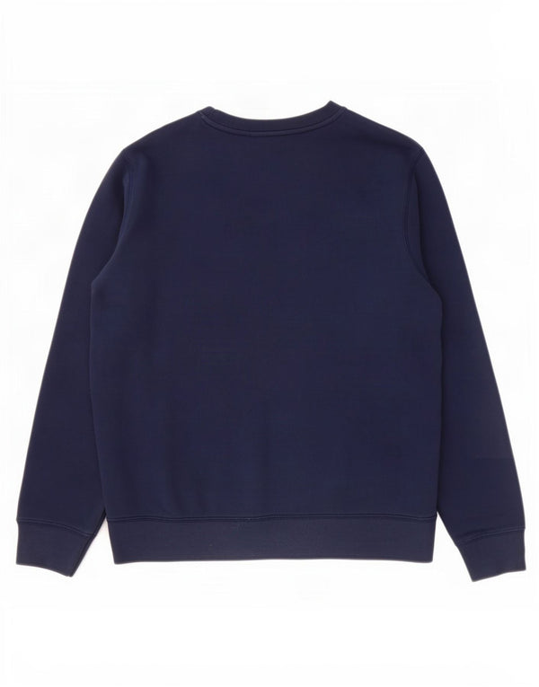 Polo Ralph Lauren Boys Sweatshirt Jumper 14-15 Years Large Navy Blue Cotton