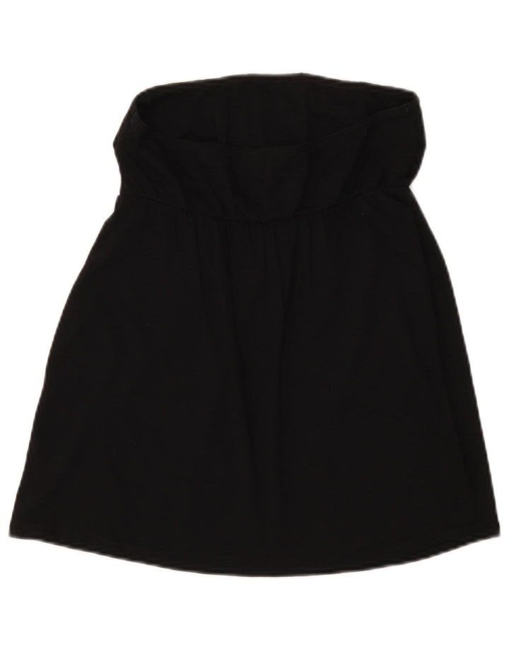 Damski top bez ramiączek Benetton UK 8, mały, czarny