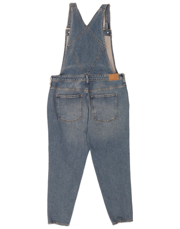 Damskie ogrodniczki Superdry UK 16 Large W36 L26 Niebieska bawełna